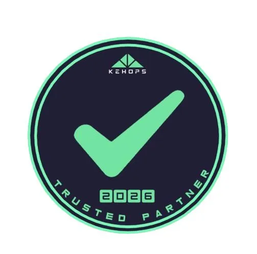 KEHOPS trusted partner badge 2026